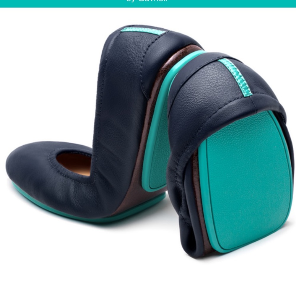 Tieks by Gavrieli Navy California Blue Size 8